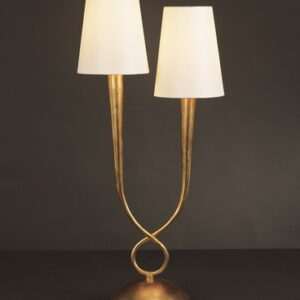 Lampada da tavolo 2 luci PAOLA