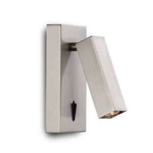 Applique LED Tarifa - Nichel satinato