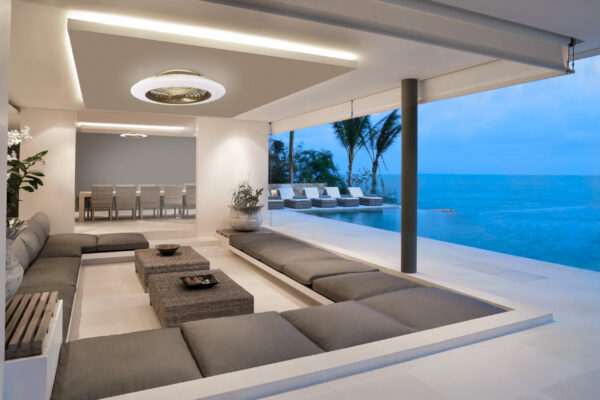 Plafoniera LED con ventilatore Alisio - immagine 3