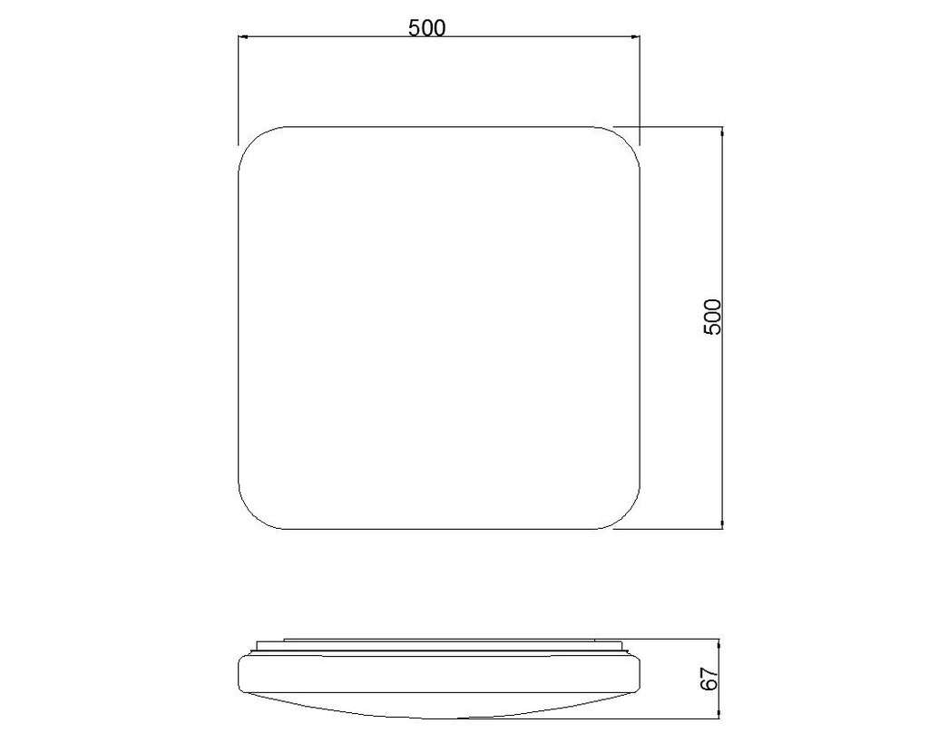 Plafoniera LED Quatro II - immagine 7
