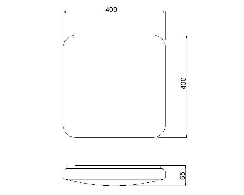 Plafoniera LED Quatro II - immagine 6