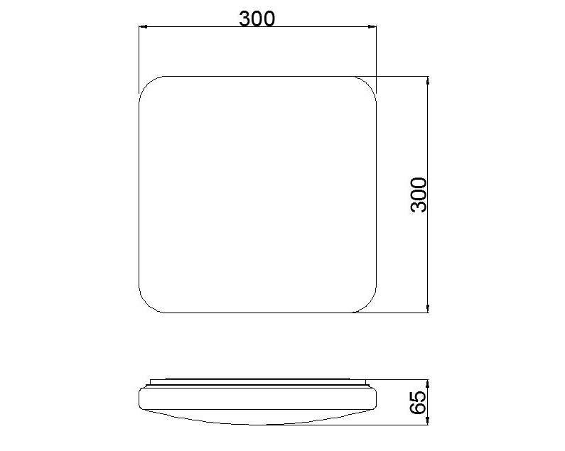 Plafoniera LED Quatro II - immagine 5