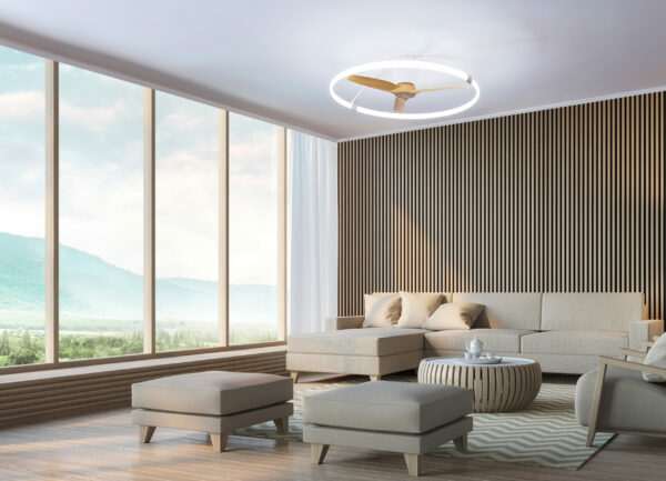 Plafoniera LED con ventilatore Nepal - immagine 9