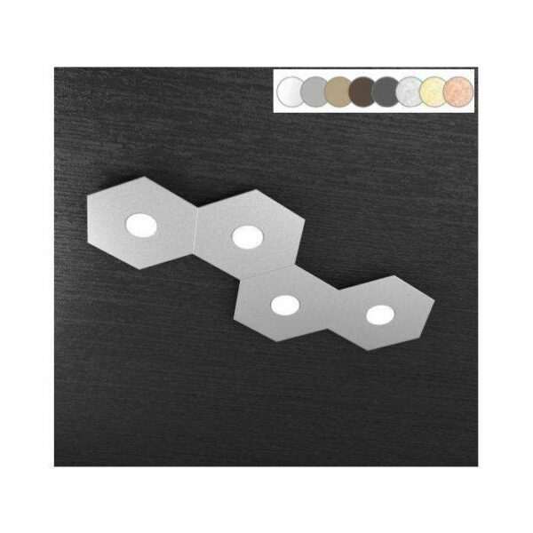 Plafoniera componibile 1 luce Hexagon - immagine 12