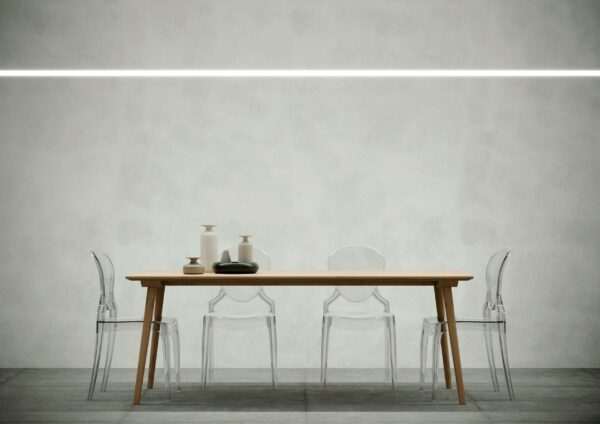 Attacchi terminali (2pz) per installazione parete-parete di tubo led Linea - immagine 5