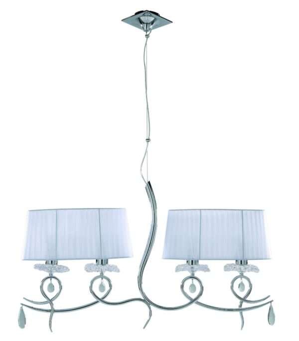 Lampadario 2 braccia Louise