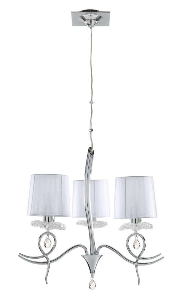 Lampadario 3 luci Louise