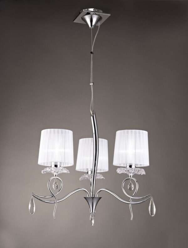 Lampadario 3 luci Louise - immagine 2