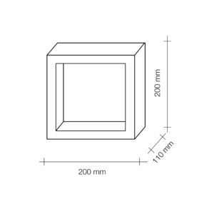 Cassaforma per faretto ad incasso Micene