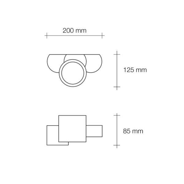 Applique 1 luce Chio - immagine 6