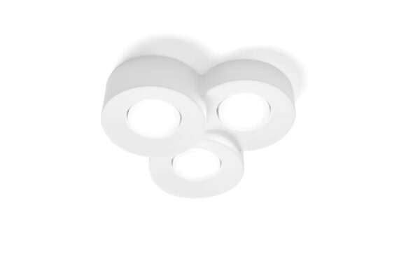 Plafoniera 3 luci Tenedos