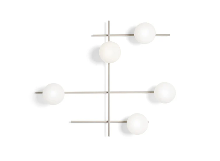 Applique/Plafoniera 5 luci Mikado - immagine 7