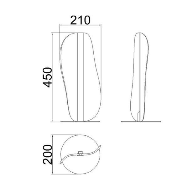 Lampada da tavolo Bianca LED - immagine 4