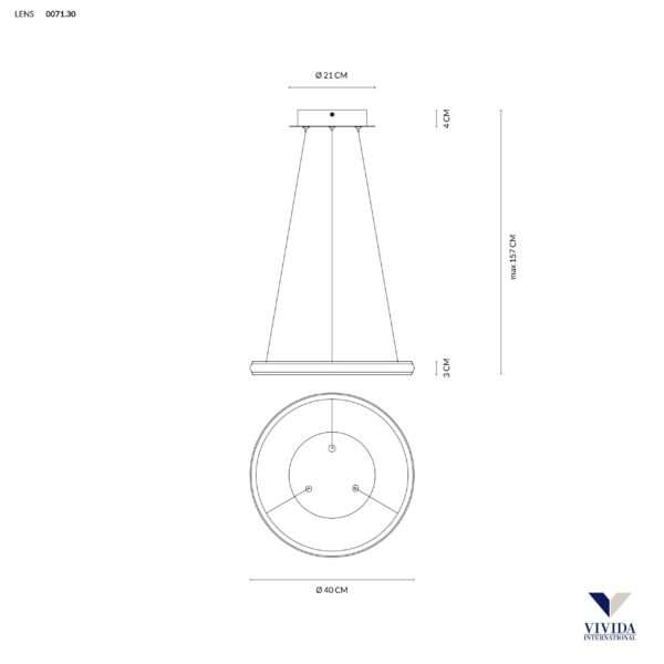 Sospensione Lens - immagine 5