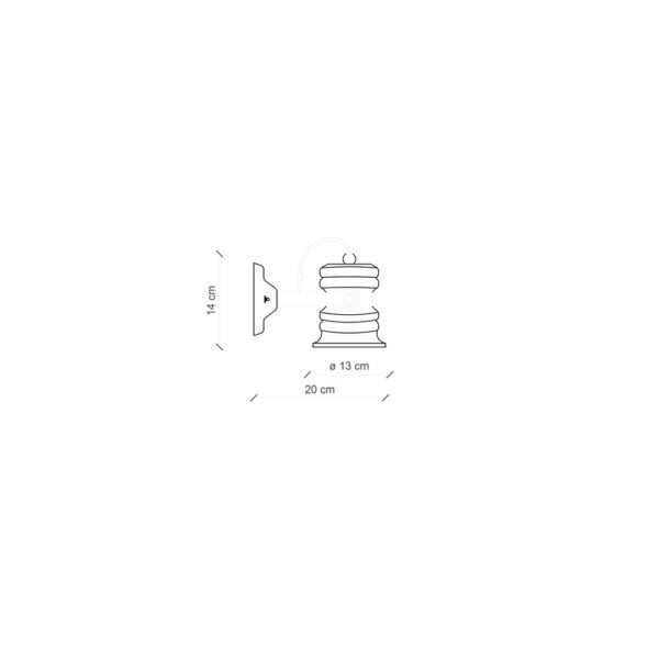 Applique Retro' bulbo Urban - immagine 8