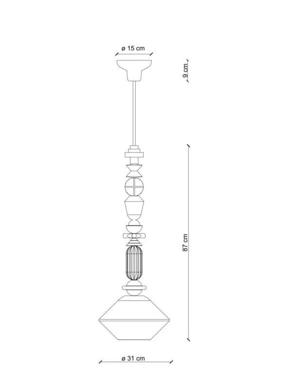 Sospensione ufo Deco' Lariat - immagine 13