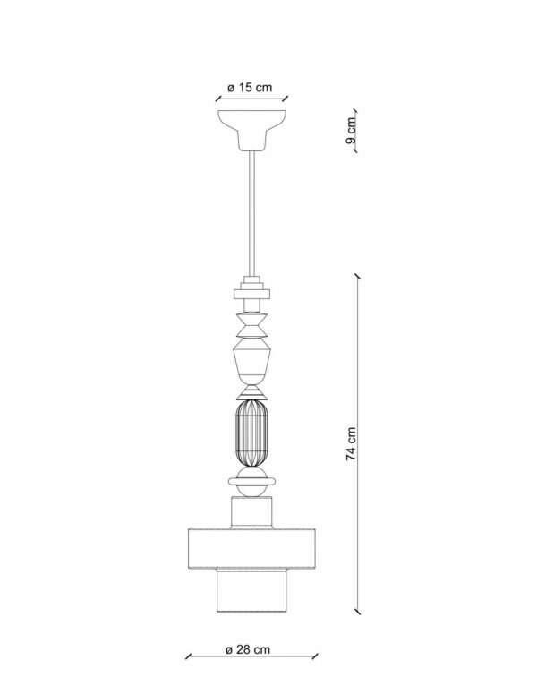 Sospensione Deco' Lariat - immagine 9