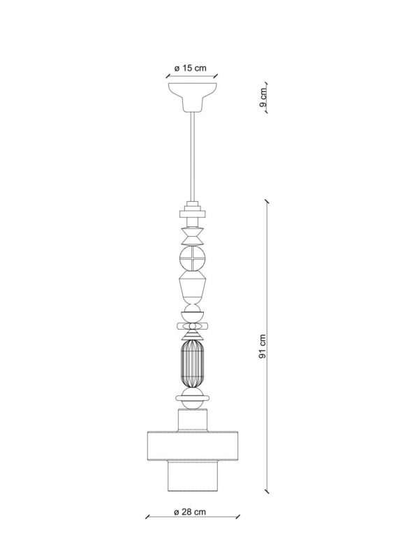 Sospensione Deco' Lariat - immagine 10
