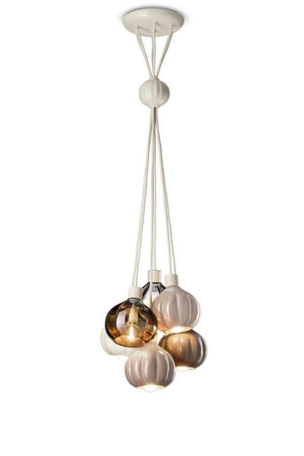Sospensione 6 luci deco' Afoxe' - immagine 2