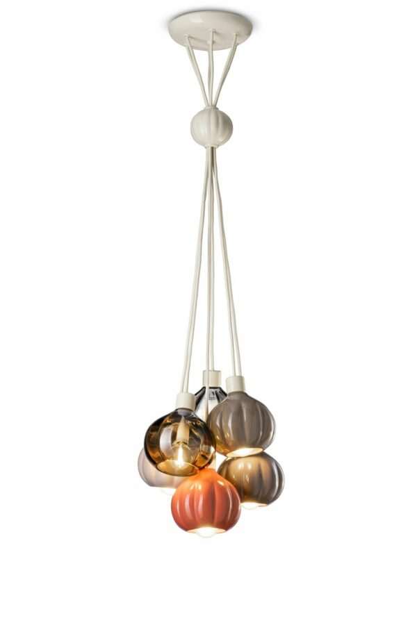 Sospensione 6 luci deco' Afoxe'