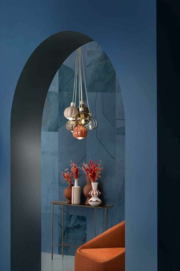 Sospensione 6 luci deco' Afoxe' - immagine 6