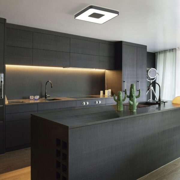 Plafoniera LED quadra Coin - immagine 14