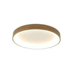 Plafoniera rotonda led Niseko II - Diametro cm. 50, Legno