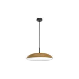 Sospensione LED Kazz - Diametro cm. 50, Legno
