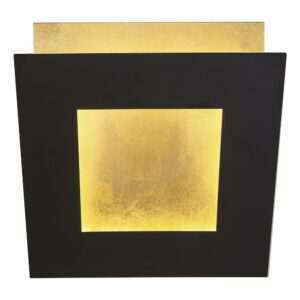Applique Dalia LED - Lunghezza cm. 40, Nero+Oro