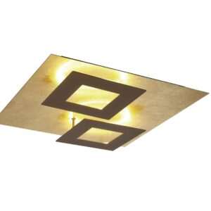 Plafoniera Dalia LED - Corten+Oro