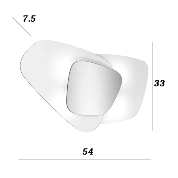 Applique / Plafoniera piccola Strategy - immagine 8