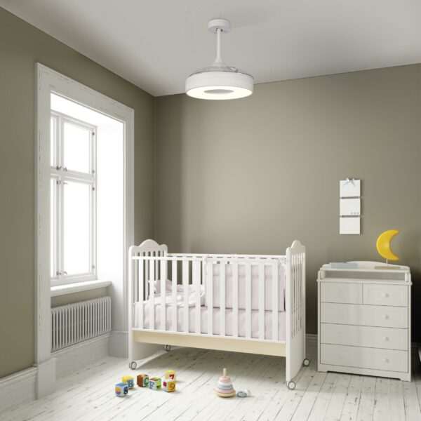 Plafoniera led con ventilatore Coin fan - immagine 13
