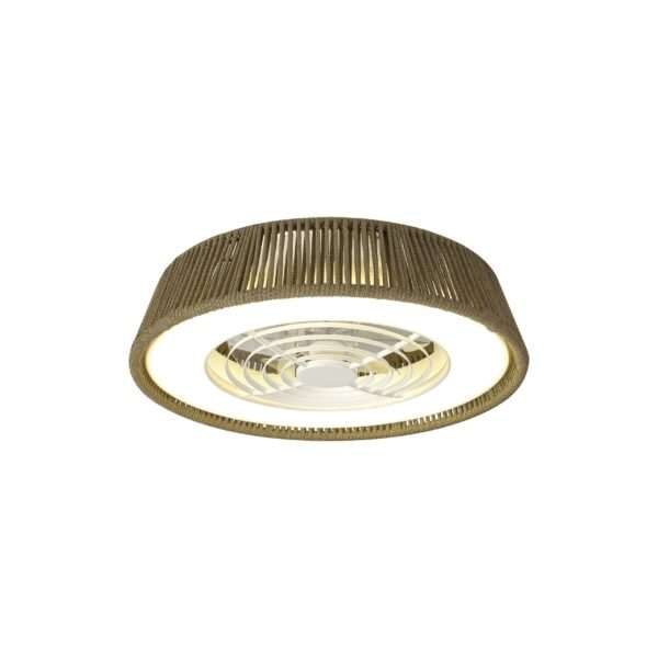 Plafoniera led con ventilatore Polinesia nautica IP44