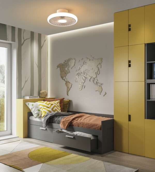 Plafoniera led con ventilatore Turbo - immagine 2