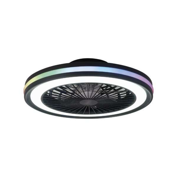 Plafoniera led con ventilatore Gamer RGB+W - immagine 2