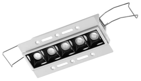Faretto ad incasso a scomparsa Gea Led con più punti luce