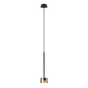 Sospensione 1 luce vetro Tonic - Rame