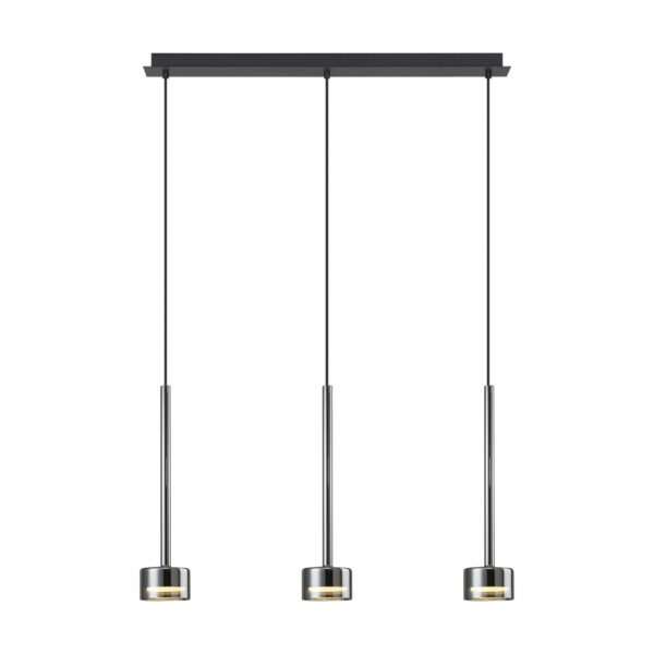 Sospensione lineare 3 luci Tonic - immagine 4