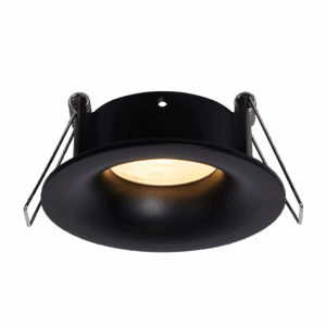 Faretto ad incasso circolare Tavira IP54 - Nero