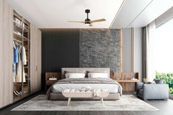 Plafoniera con ventilatore Thai - immagine 5
