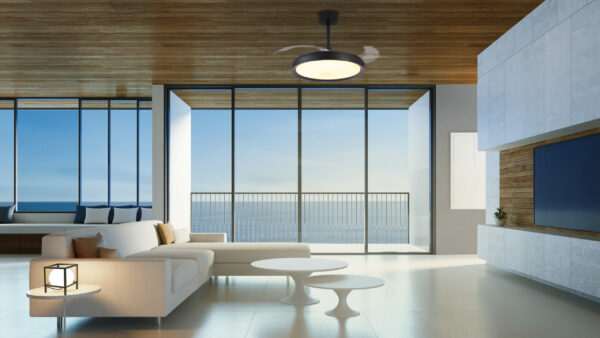 Plafoniera Ventilatore con luce led Mistral - immagine 4