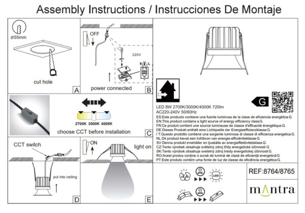 Faretto da incasso Rombok IP65 - immagine 9