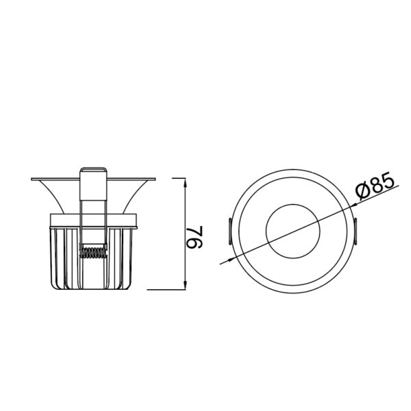 Faretto da incasso Rombok IP65 - immagine 7