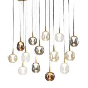 Sospensione Andromeda piastra Rettangolare