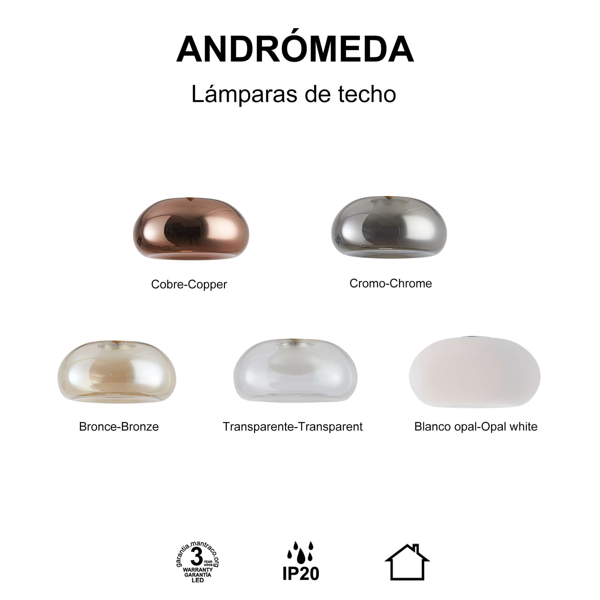 Sospensione LED 1 luce Andromeda - immagine 26
