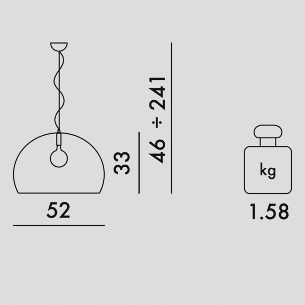 Lampada a sospensione FL/Y Kartell - immagine 16