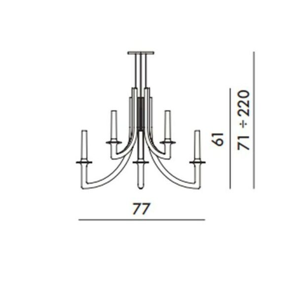 Lampada a Sospensione KHAN Kartell - immagine 9