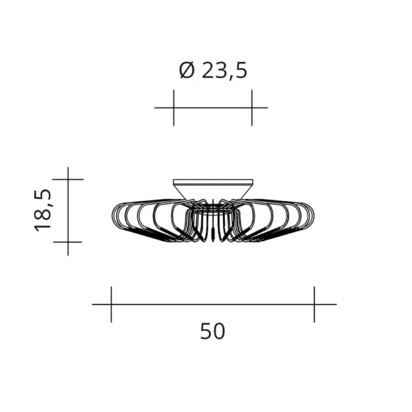 Plafoniera led FILO - immagine 9