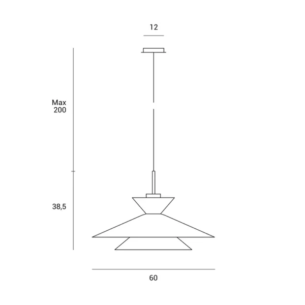 Lampada a sospensione KIM - immagine 5