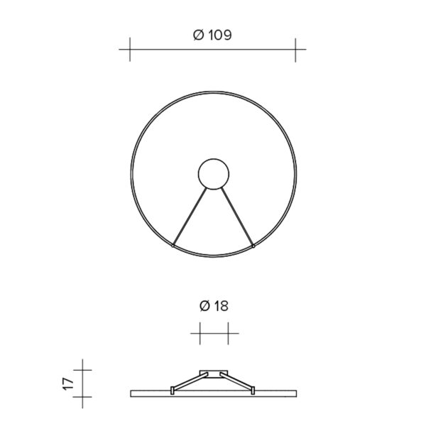 Plafoniera led ANELLO - immagine 16